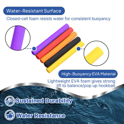 EVA Carp Fishing Foam 5pcs Float Designed for Fly Tackle 8mm Lightweight Portable Tackle Accessory