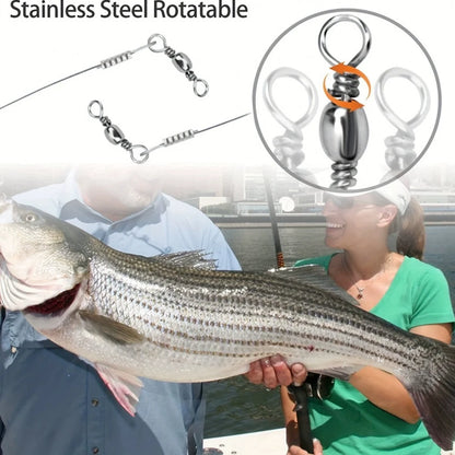 Fishing Rig Set Saltwater Rig - Circle Hook with Leader for Catfish