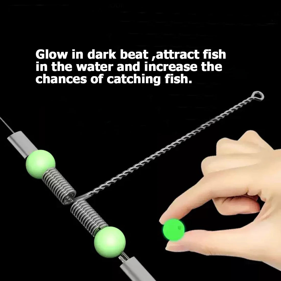 fish and hook catch doing good leadership Fishing Leaders Saltwater Tackle Rig Surf Fishing Rigs with Swivel Snaps High Strength Wire Leader Bottom Rigs Fishing Gear Equipment for Lures Bait Hooks (2 Arms-12pcs, Black Stainless Steel) How to Tie Fishing Knots