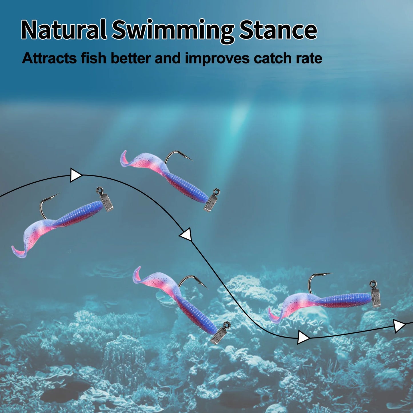 9KM Ned Rig Jig Head Hook 10-20pcs Mushroom Jig Hooks with Welded Wire Bait Keeper