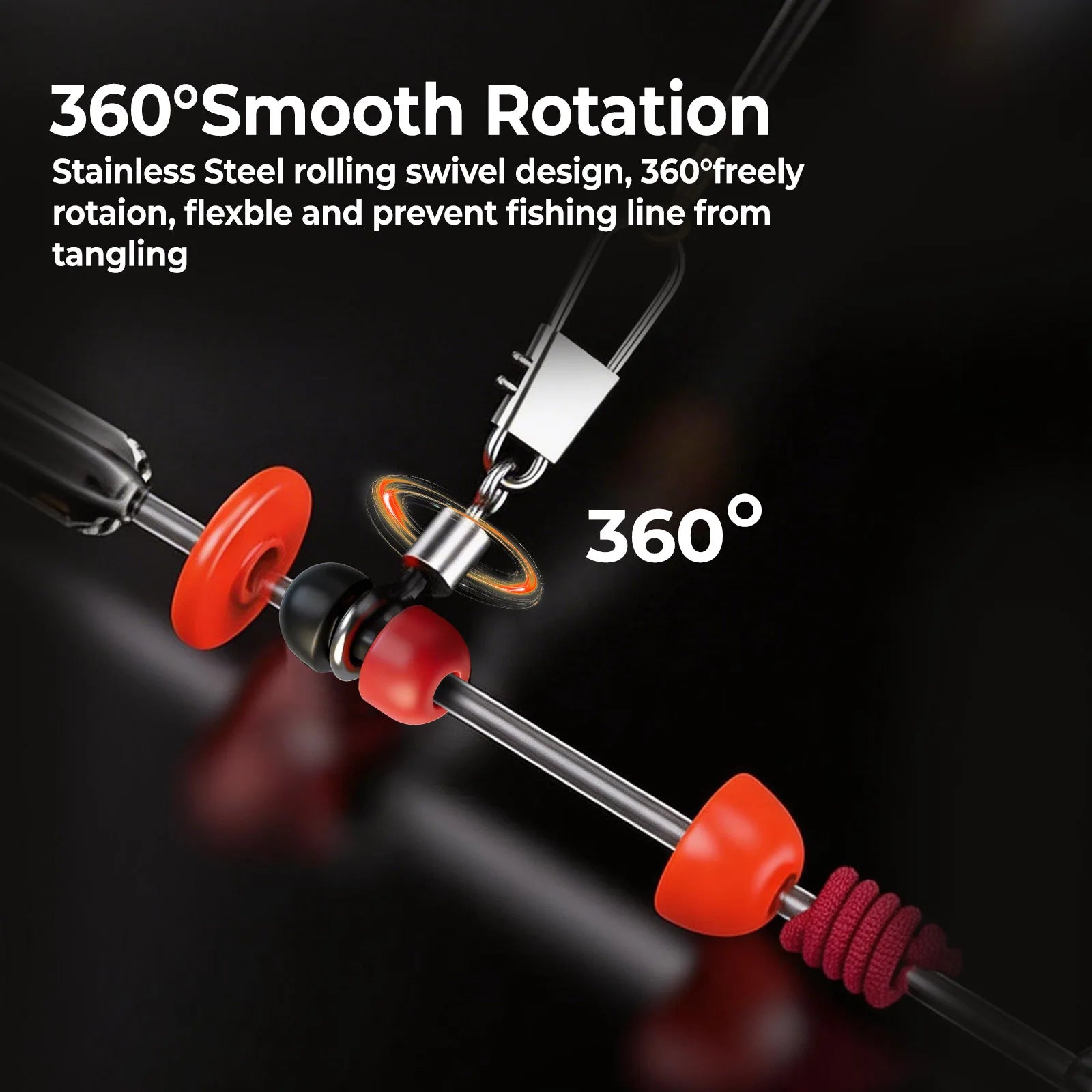 Space Bean 25-100pcs Fishing Float Bobber Stops Space Beans Connectors