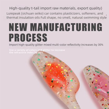 Swimbaits Lure 4.8cm Soft Plastic Lure Tail