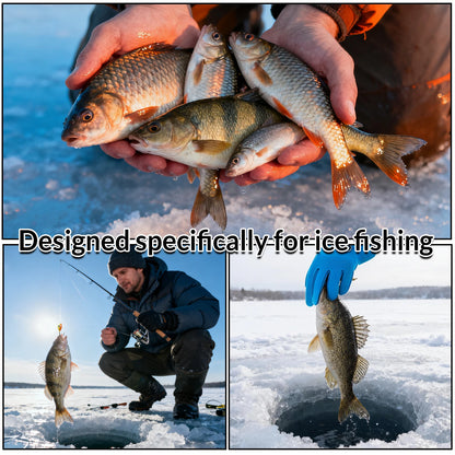 Ice Fishing Jigs and Lures Kit Jig Heads Hook