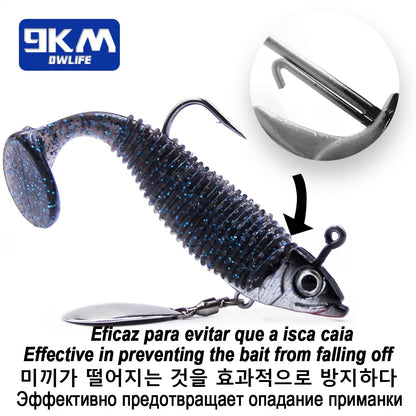 Fishing Swimbait Jig Head Hook Triangle Jig Head