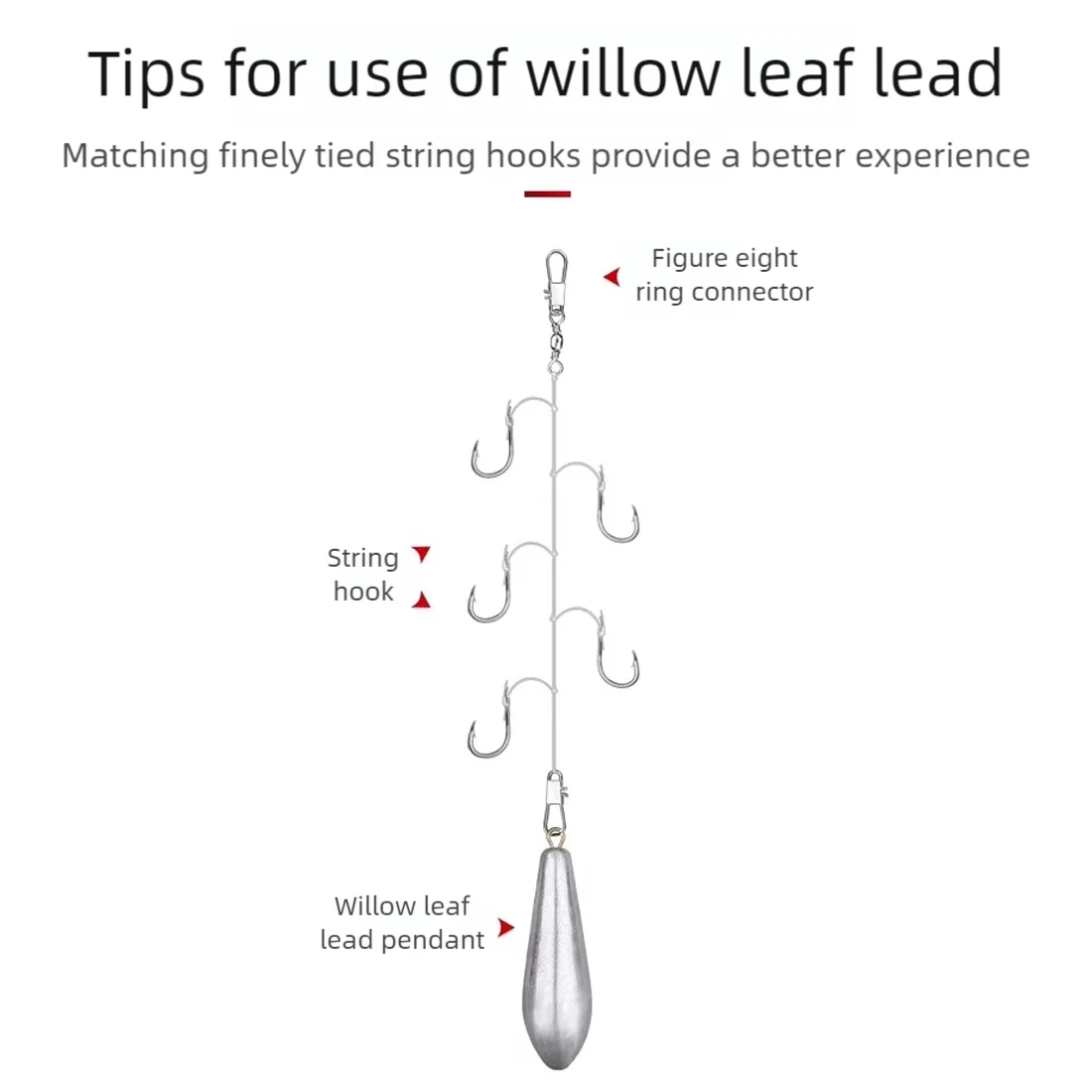 10g~200g Fishing Weights Sinkers Lead Saltwater, 5Pcs Bulk