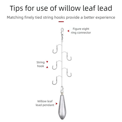 10g~200g Fishing Weights Sinkers Lead Saltwater, 5Pcs Bulk