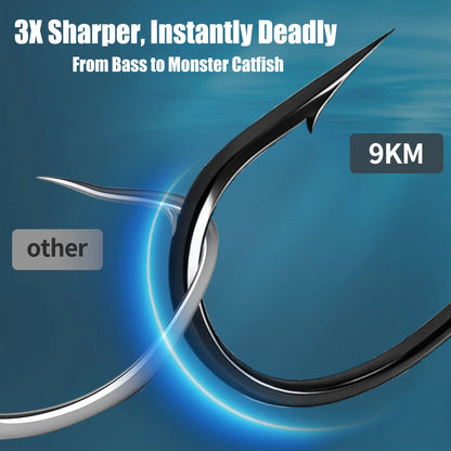 Fishing Trailer Hook 50-200pcs Fishing Hook for Short Strikes Pair with Spinnerbait Buzzbait Jig Head