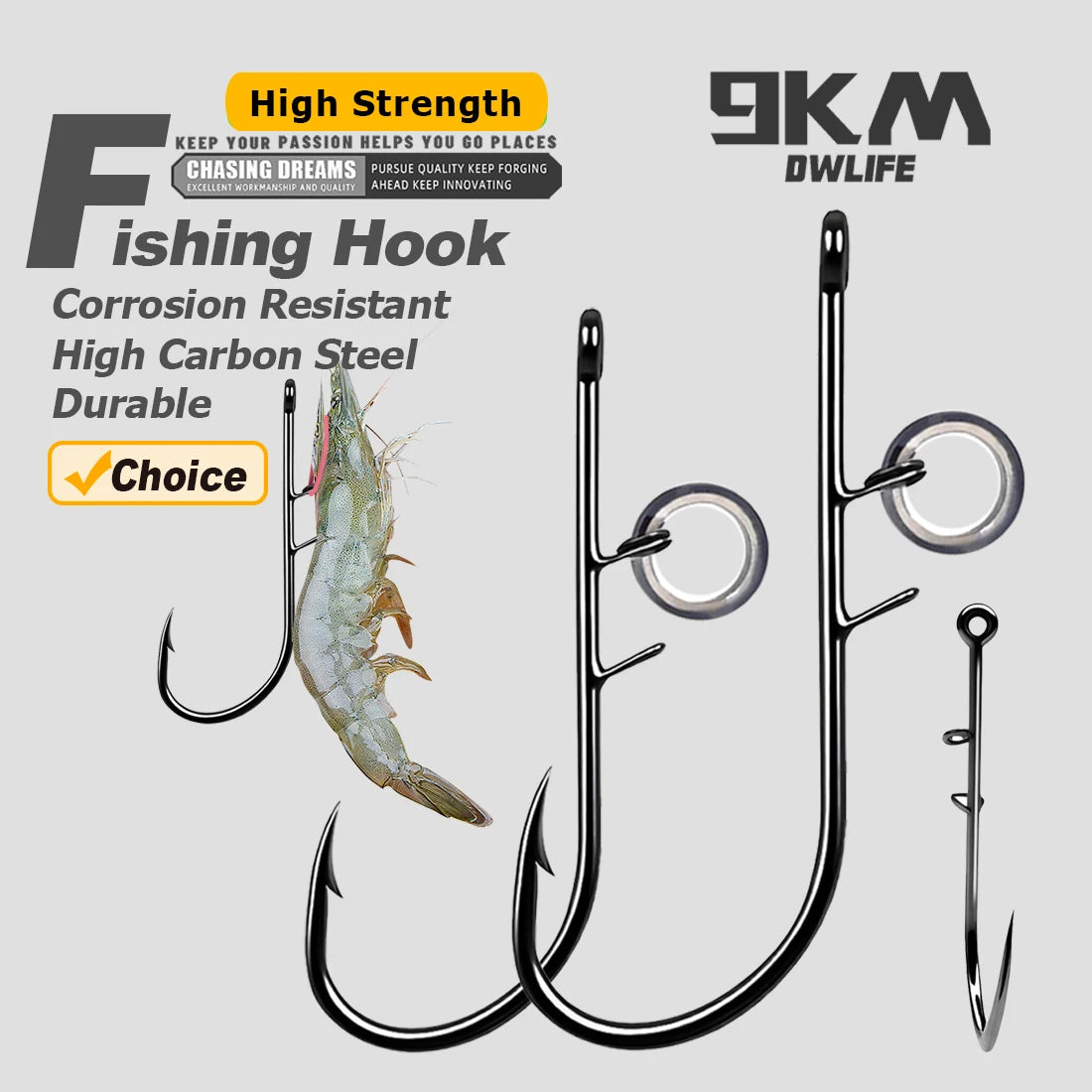 Live Shrimp Hooks Baitholder Fishing Hook