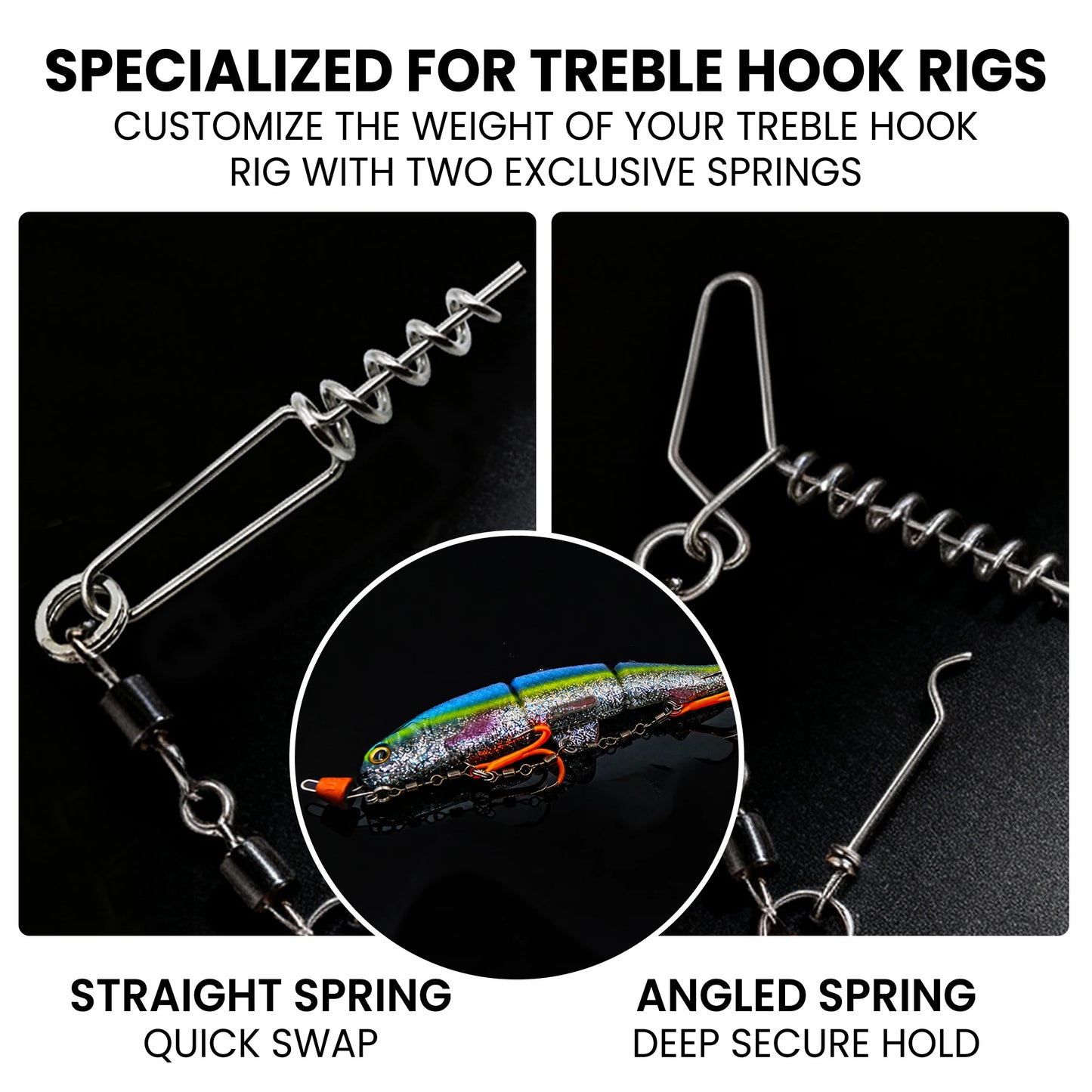 9KM Fishing Weight Sinker for Stinger Rig 1pcs UV Orange Fishing Lead Cone Shaped