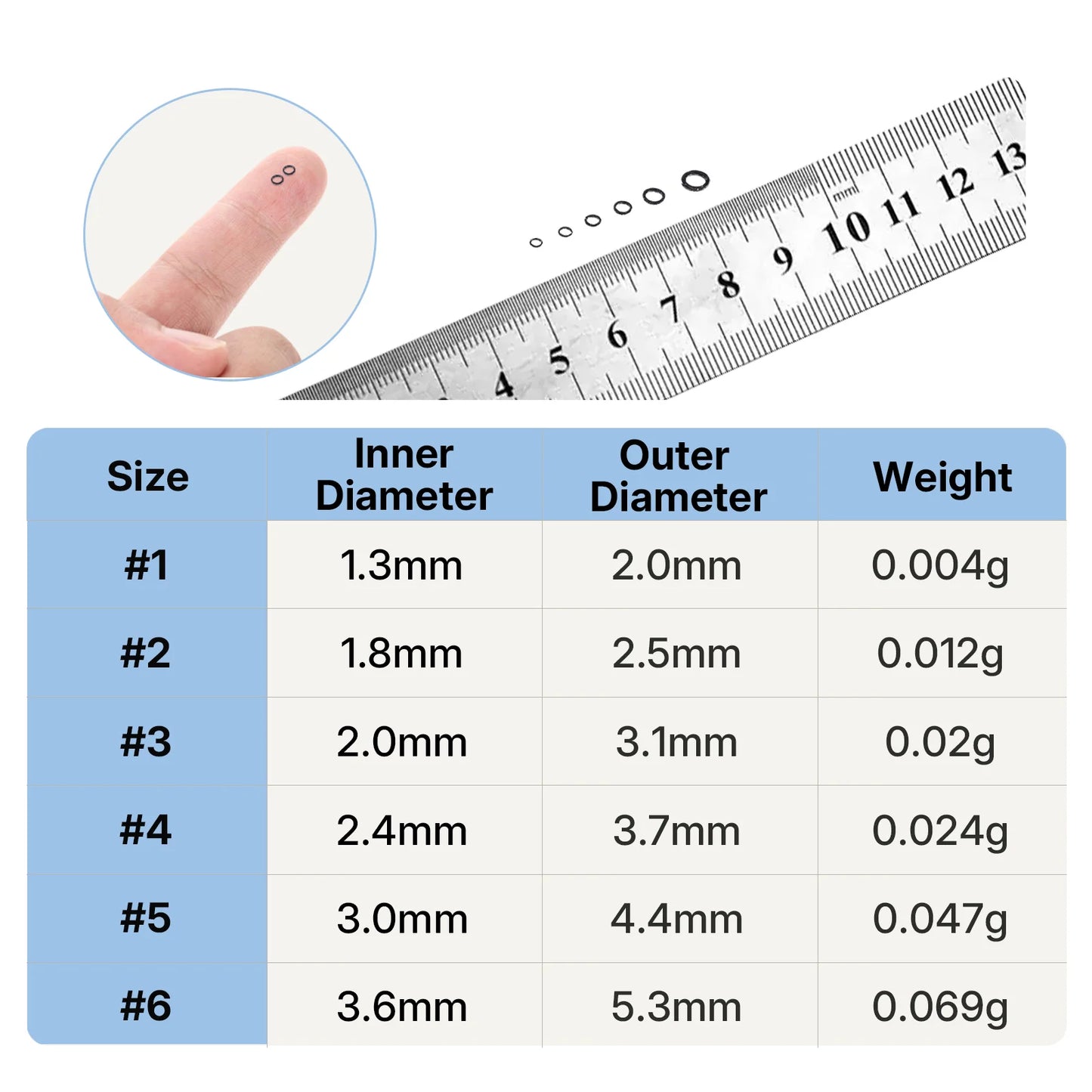 9KM 50-200pcs Carp Rig Rings Fishing Accessories Round Ring For Hair Chod Rig Pop up Bait Boilie Hook