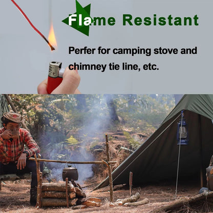 150lb-1500lb Red Braided Kevlar Line