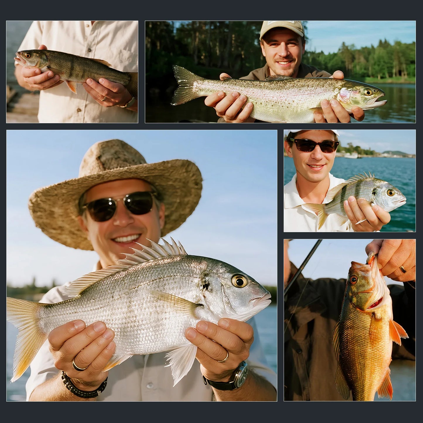 Underspin Jig Heads Hook 6pcs Fishing Swimbait Jig Hook with Spinner Blade