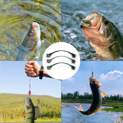 9KM Steel Wire Leader with Swivel 15cm-40cm Anti Bite Fishing Line