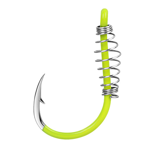  Sprung Fishing Hooks Extra Strong Carp Hook Bait Hook Fishing Circle Hook for Freshwater