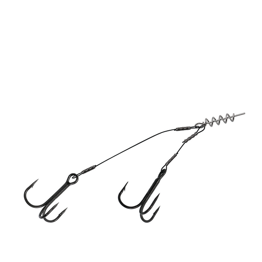Stinger Rig Pike Stinger Hooks  with Treble Hook 