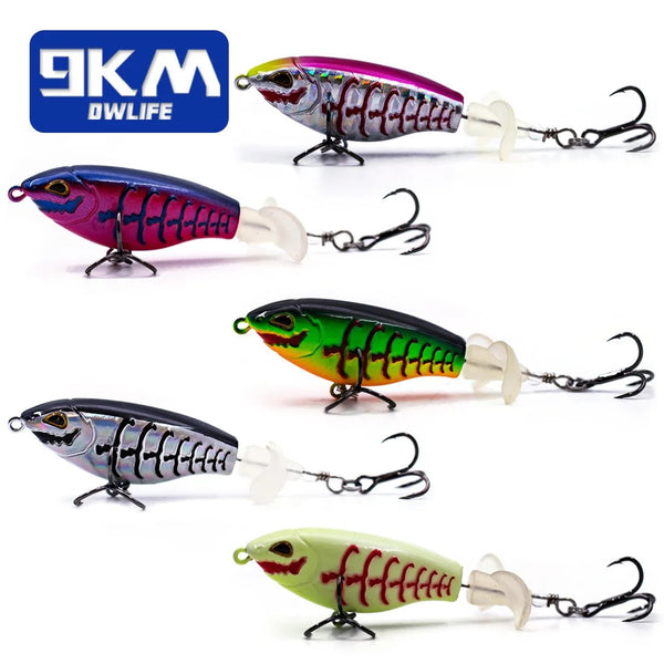 Topwater Fishing Lures for Bass Fishing Bait 6.5~9cm Whopper