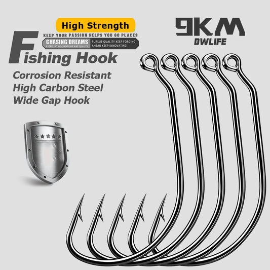Wacky Jig Hook 25-100pcs EWG Worm Hook Texas Rig Hook