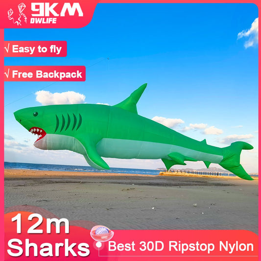 12m Shark kite