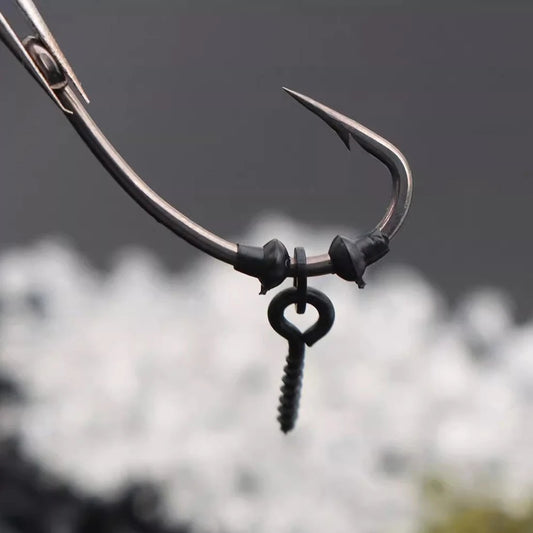 9KM Carp Fishing Accessories 50Pcs Fishing Hook Bead Carp Fishing Equipment