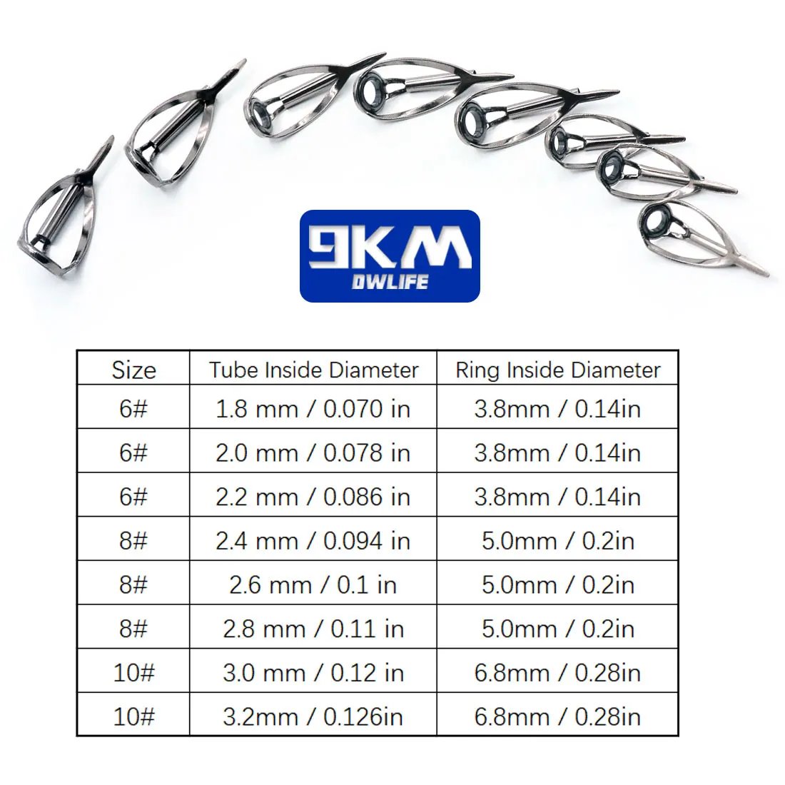 3Pcs Fishing Rod Tip Repair Kit 1.8~3.2mm Gunsmoke Fishing Rod Buildin – 9km-dwlife 3Pcs Fishing Rod Tip Repair Kit 1.8~3.2mm Gunsmoke Fishing Rod Buildin – 9km-dwlife