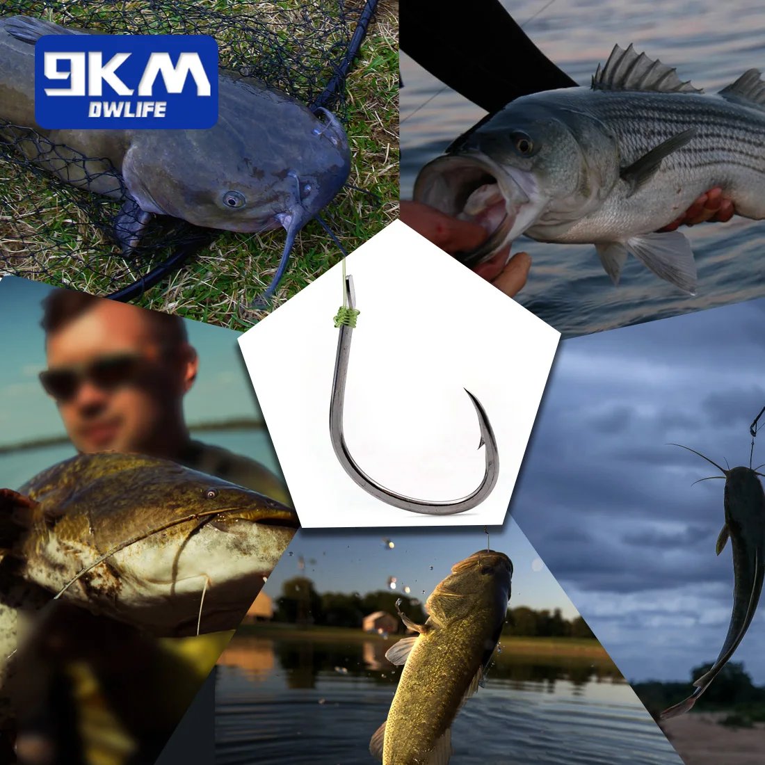 9KM Live Bait Hooks Saltwater Fishing Hooks 25~100Pcs Eyeless Fishing – 9km-dwlife 9KM Live Bait Hooks Saltwater Fishing Hooks 25~100Pcs Eyeless Fishing – 9km-dwlife