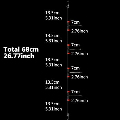 3 Way Swivel Connectors Fishing Catfish Rig