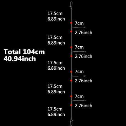 3 Way Swivel Connectors Fishing Catfish Rig