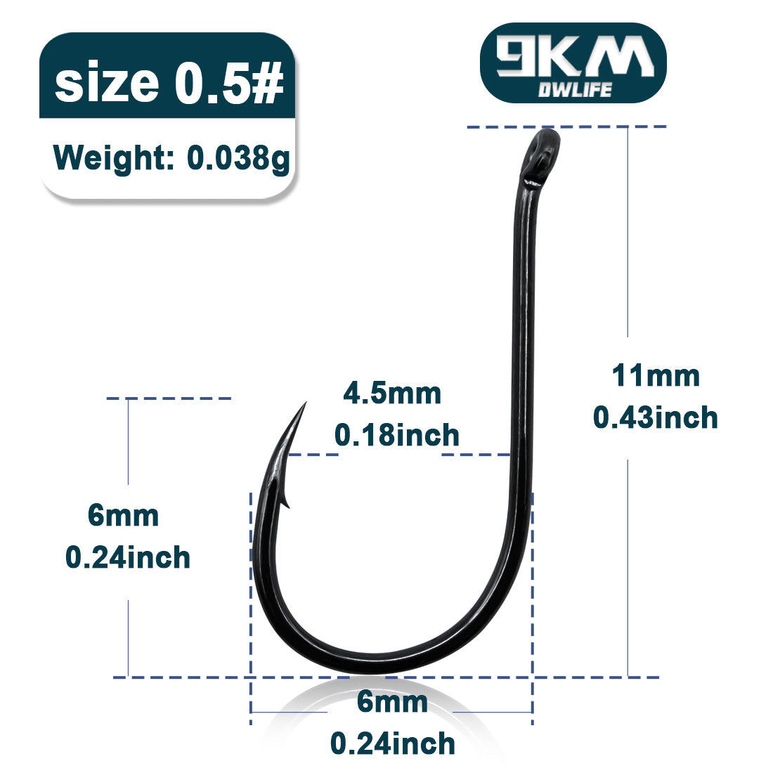 9KM Fishing Hooks 50~100Pcs Octopus Beak Hook Carp Fishing Jigging Hoo – 9km-dwlife