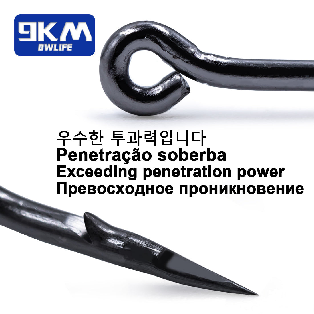 barbed shank fishing hooks Long Shank Hooks Barbed Sea Aberdeen Hooks – 9km-dwlife