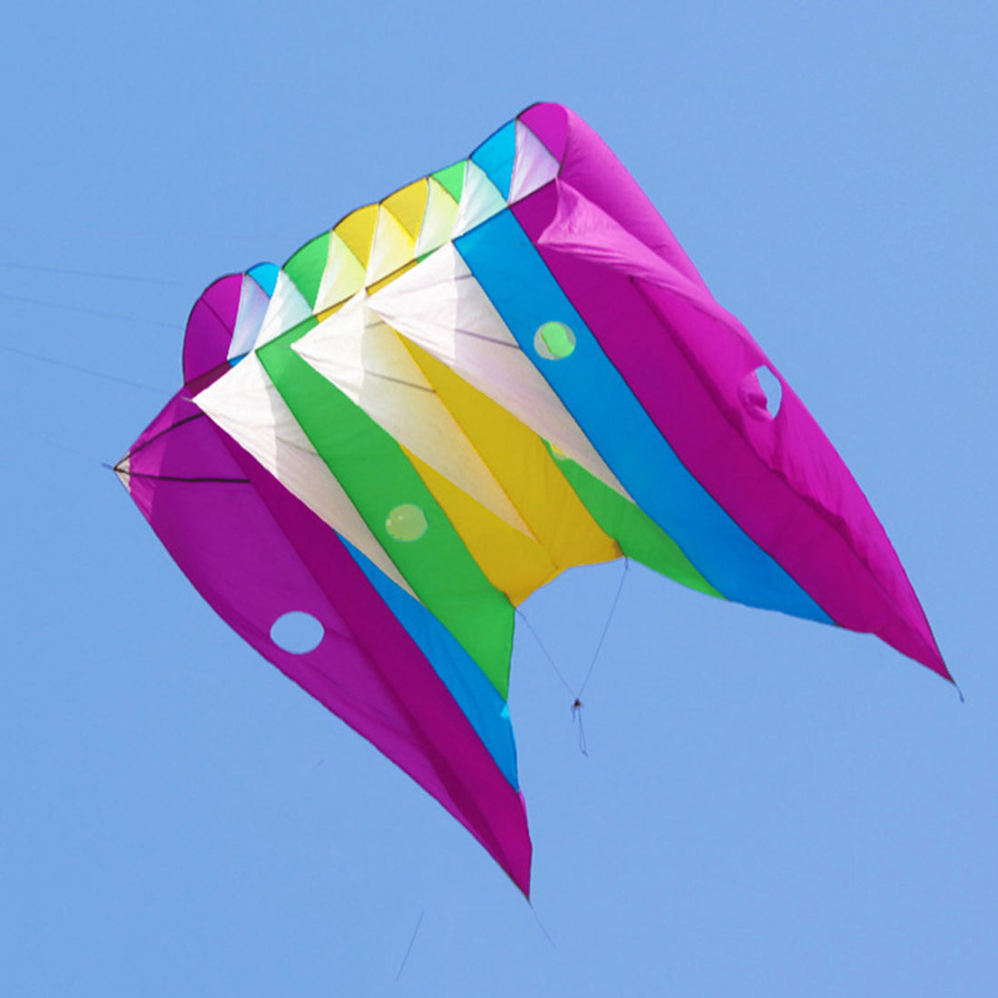 Kite Paperwork 12㎡ Flow Forms Pilot Lifter Kite Single Line Parafoil Kite 30D Ripstop ...