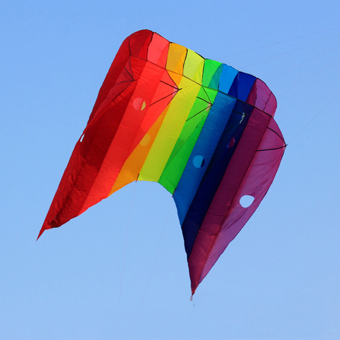 Kite Paperwork 12㎡ Flow Forms Pilot Lifter Kite Single Line Parafoil Kite 30D Ripstop ...