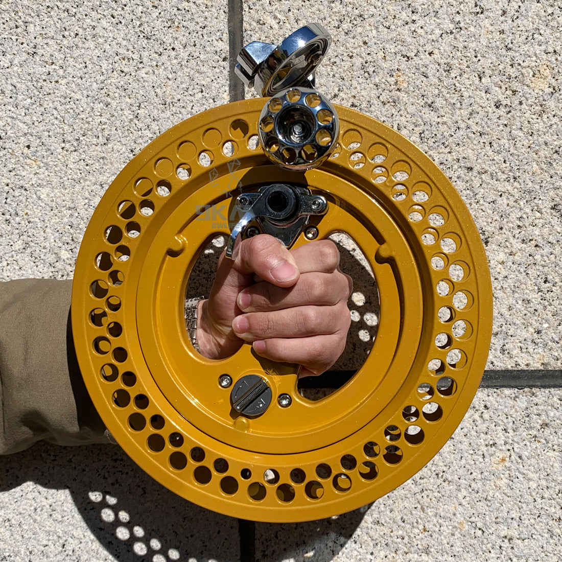 Kite Reel Winder With Brake Ratchet Lock – 9km-dwlife