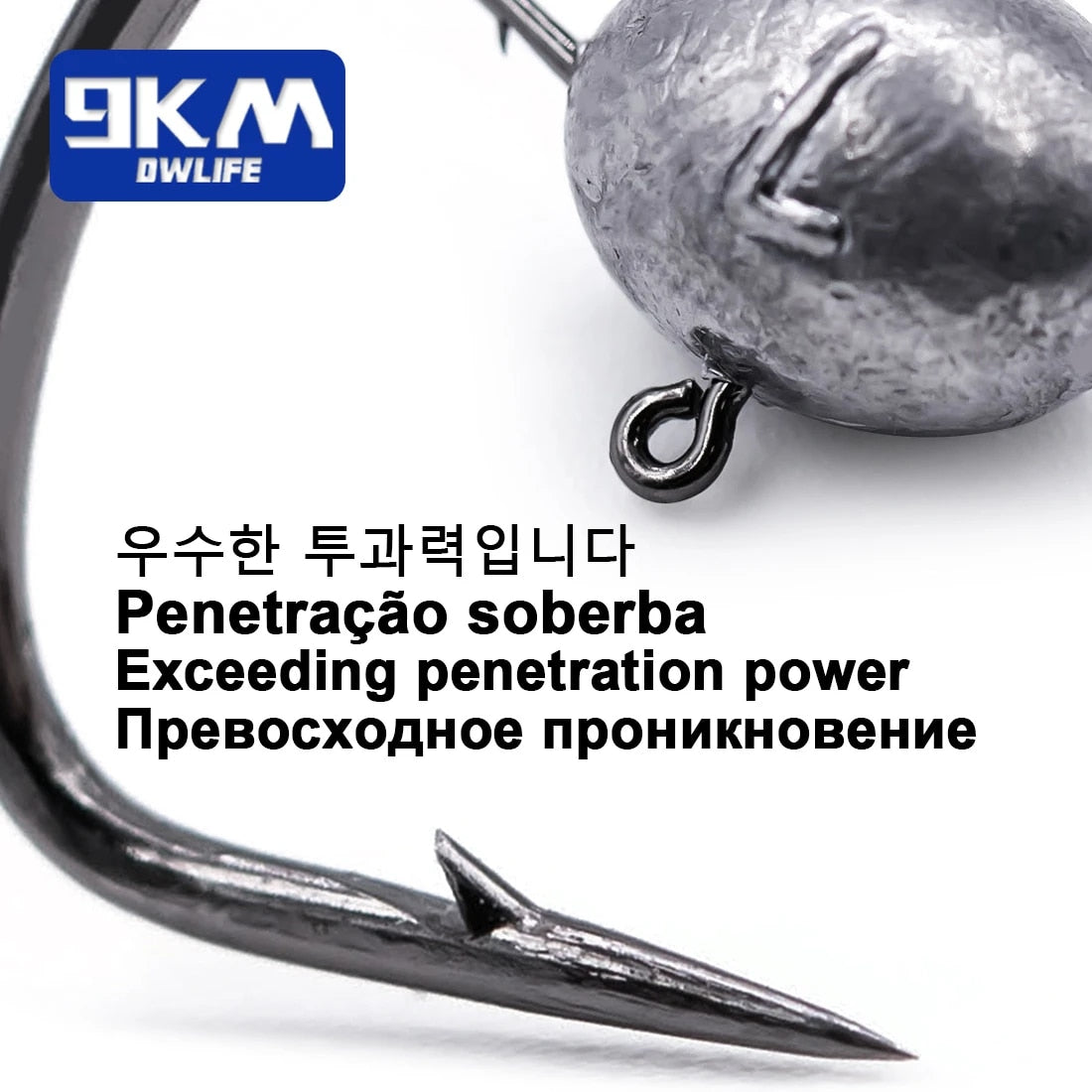 Jig Head Hook 3X Rockfish Ajing Ami da pesca per verme Jig Head Hook 3X Rockfish Ajing Ami da pesca per verme