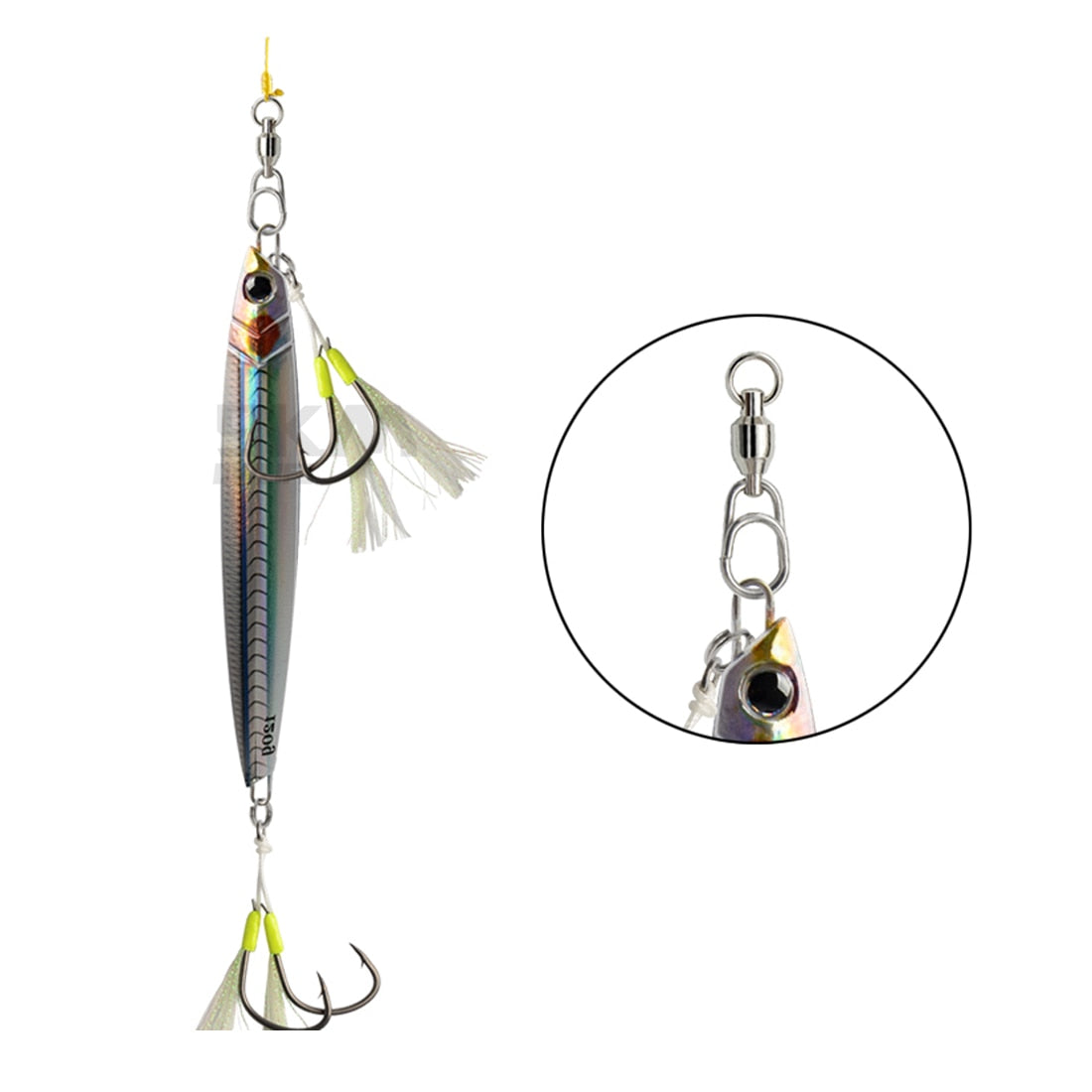 Kisangel 100pcs Lure Pin Hook Longline Clips Fishing Snaps Clip High  Strength Fishing Snap Clip Lure Snap Saltwater Fishing Gear Duo Lock Snap  to Rotate Small Button Bait Stainless Steel : 